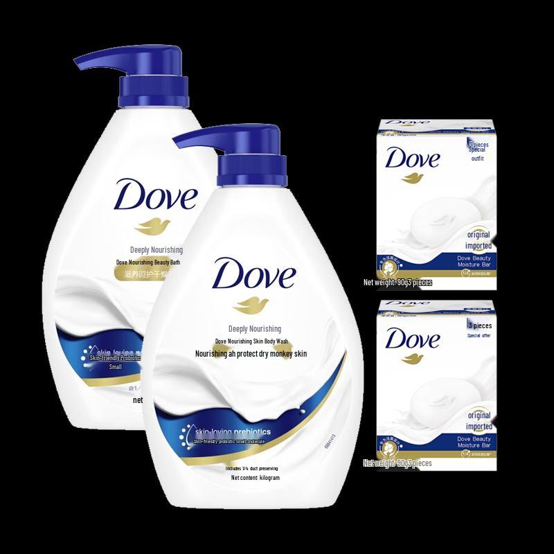 

Dove Deeply Nourishing Shower Gel & Beauty Cream Bar Set