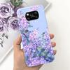 Pro Xiaomi Poco X3 Pro Pouzdro Poco X3 NFC Kryt Květina Roztomilý Kočka Malba Nárazník Skořápka Na PocoX3 X3Pro x3nfc Měkký Luxusní Silikon