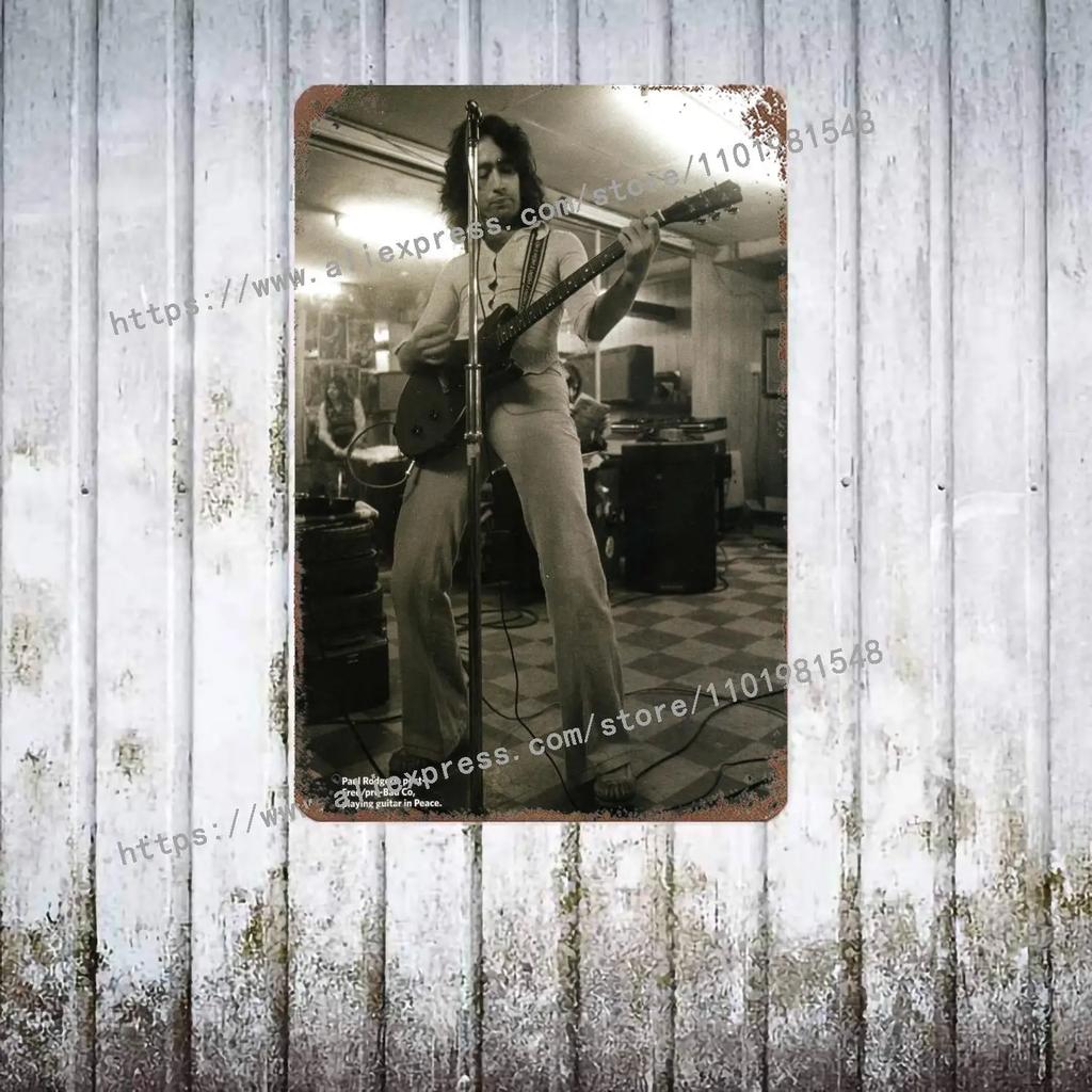 Bad Company Band metal Decor Poster Vintage Tin Sign Metal Sign Decorative Plaque for Pub Bar Man Cave Club Wall Decoration