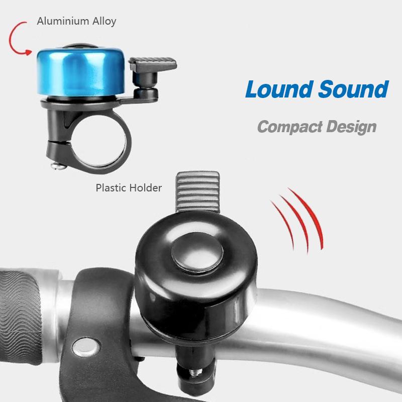 1~3pcs Bicycle Bell Aluminum Alloy MTB Horn Ring Safety Sound Alarm Handlerbar Cycling Warning Alarm Children Bike Accessories
