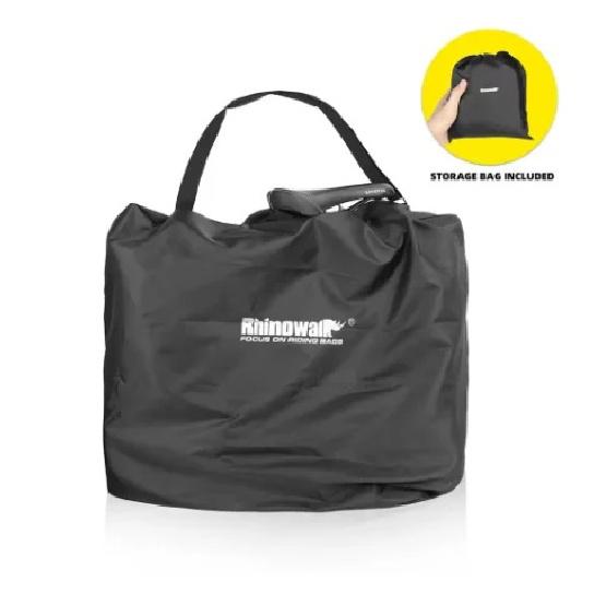 Rhinowalk 20 Folding Bike Transport Bag Bicycle Cover Folding Electric Bike Travel Carry Bag Cover For Ebike Bicycle Carry Bag 20 inch storage bag