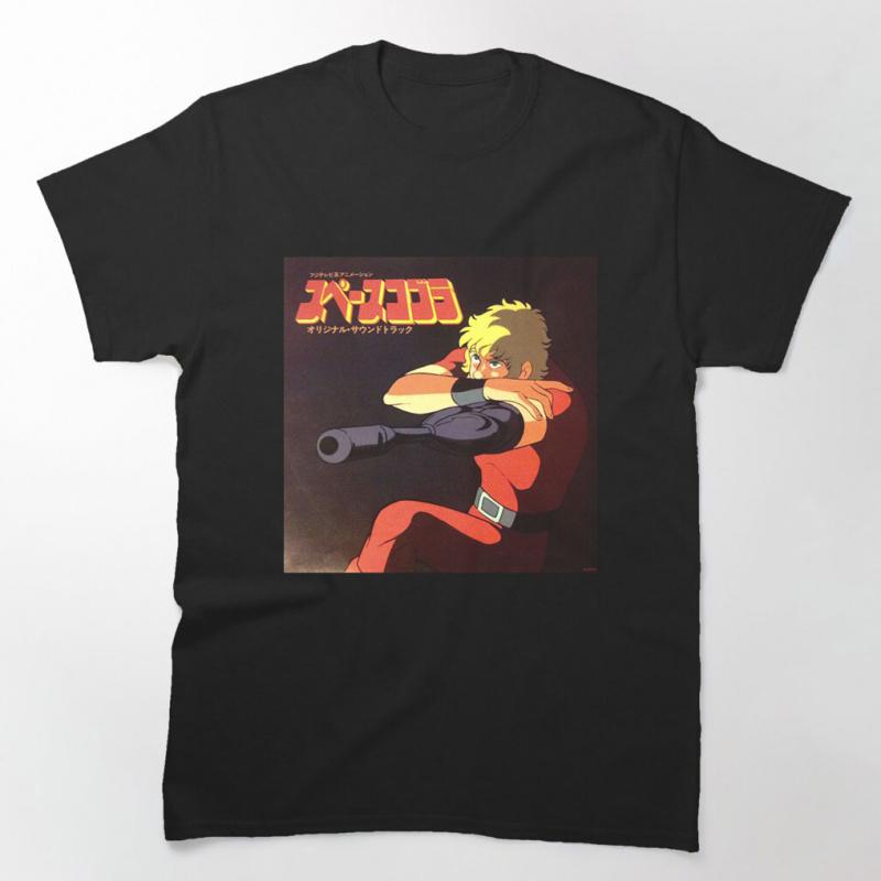 

0731 The Space Adventure Cobra Anime gift t shirt 100% cotton printed Graphic tee Y2K clothes Cartoon Sweatshirt All size Top... S разноцветный