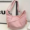 Corduroy Large Capacity Canvas Tote Bags, Fashion and Versatile Casual Single Shoulder Handbag, College Style Commuting Unisex