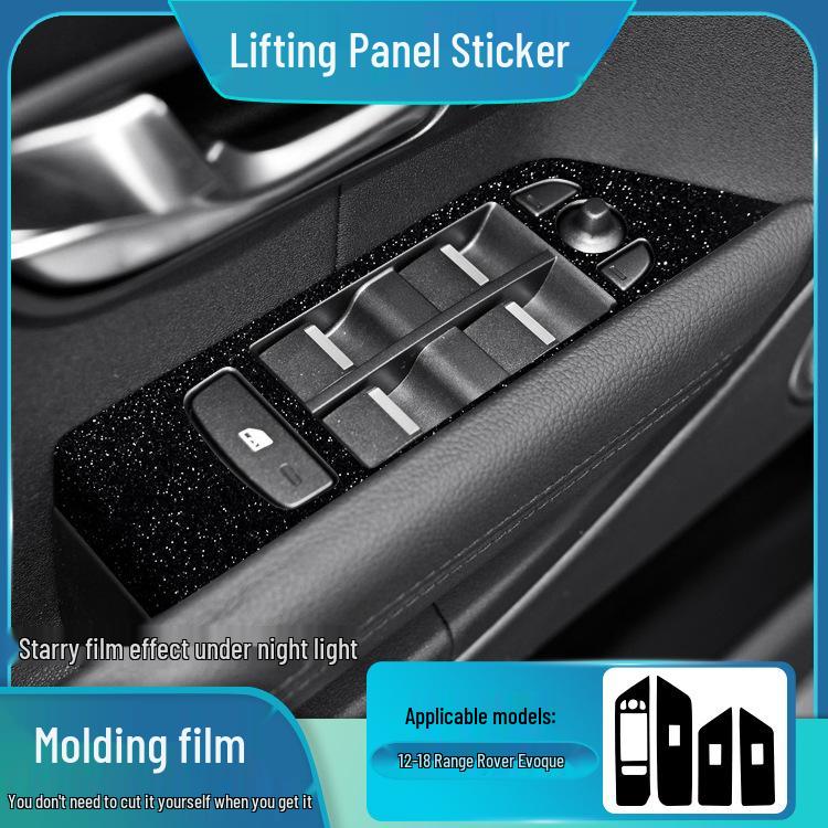Starry Sky Film for Range Rover Evoque Interior Wrap - Frosted Decal, Damage-Free Replacement.
