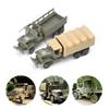 1:72 4D Cckw353 Off-road M3A1 Half-Track Panzer Plastic Assemble Model Puzzle Assembling Military Educational Toys For Children