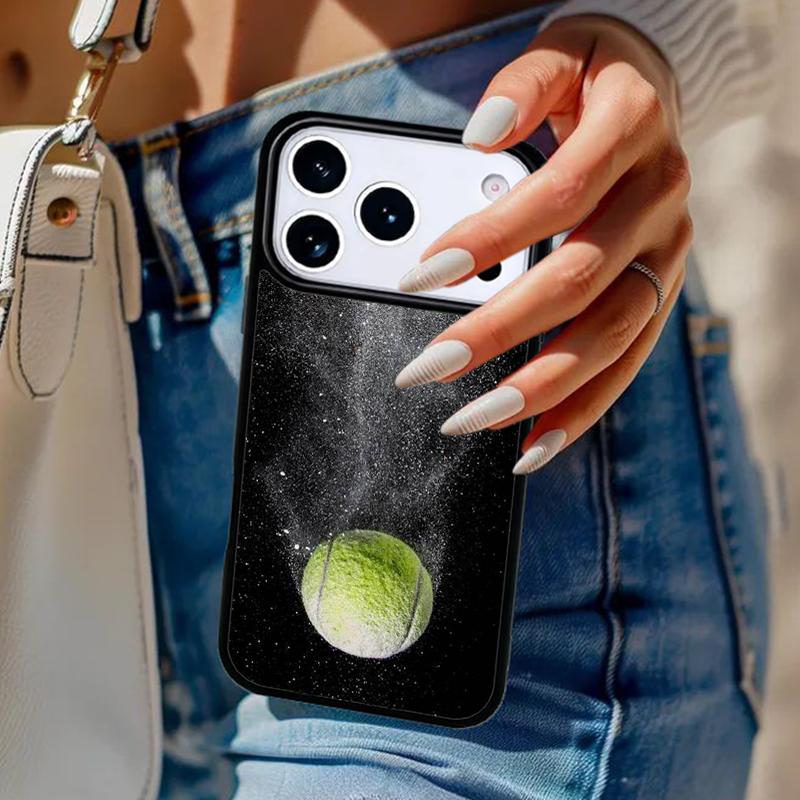 Tennis ball movement Phone Case For iPhone 17 Air 14 15 13 12 Max Cover For Apple 16e 11 Pro Max Plus Coque