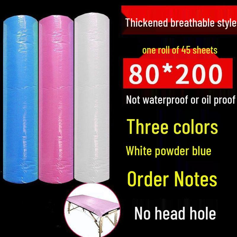Thickened Disposable Non-woven Massage Mattress Sheet Roll