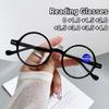New Ultra Light  Retro Small Round Frame Reading Glasses Men Vintage Hyperopia Eyewear Anti Blue Light Presbyopia Glasses