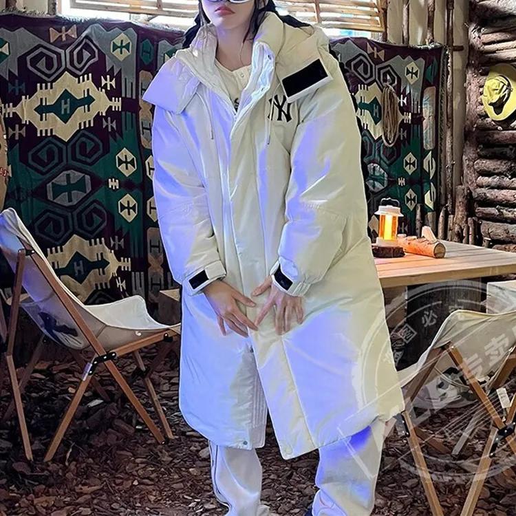 MLB Down Jacket Long Unisex White (Unisex) Down Jackets 3ADJB1426 50CRS 1