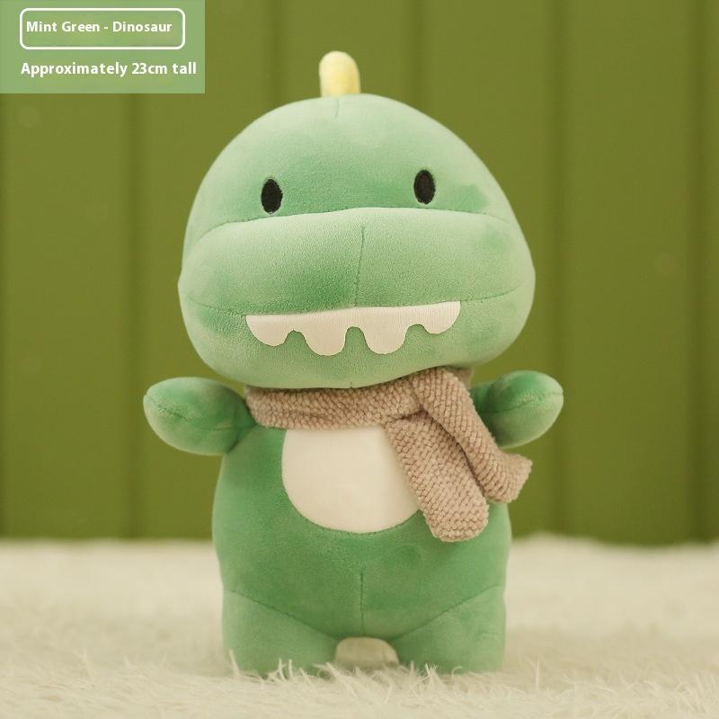 Cute Dinosaur Doll Little Lion Plush Toy Soft Cute Children's Doll Birthday Gift