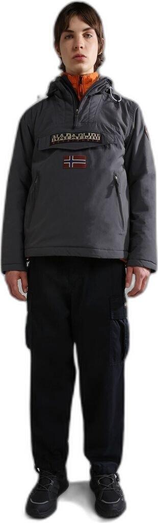 Napapijri Rainforest Winter Pocket Jacket (NA4GMD) Dark Gray Solid
