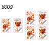 Seasonal Home Party Decorations Thanksgiving Static Window Clings, Cartoon Double Turkey Pumpkin Maple Leaf No?Glue Stickers Glass Decals,