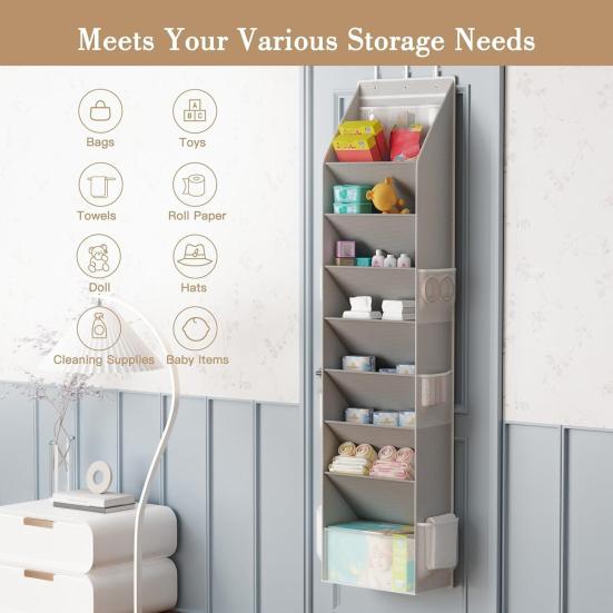 Shoe Organizer 8 Tier Over The Door Shoe Organizer Hanging Closet Shoe Storage