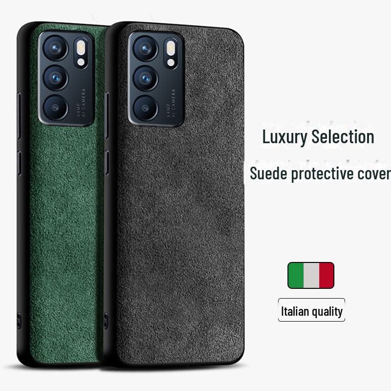 OPPO Reno6 Reno6Pro+ Suede Full Cover Ultra-Thin Protective Case.