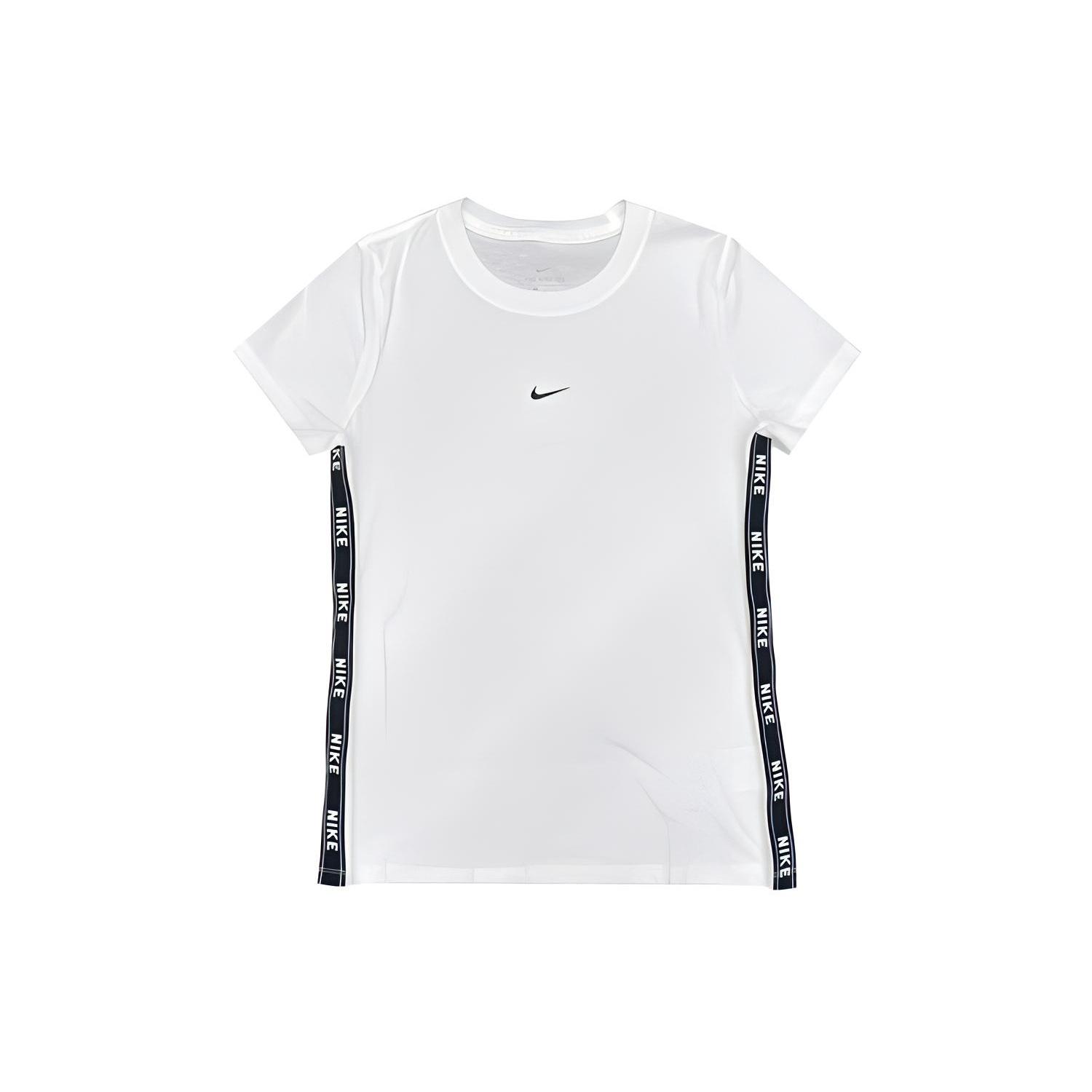 (WMNS) Nike Small Logo Short Sleeve White Women s DC0575-100 S