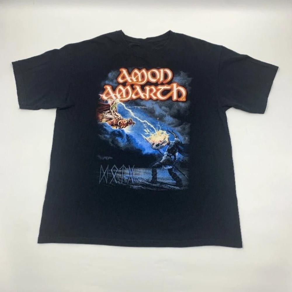 

Amon Amarth Band Black Cotton Unisex Short Sleeve Unisex T-Shirt XXXXL