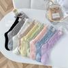 Women's Summer Thin Cotton Breathable Sweet Ballet Pile Socks