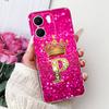 For OPPO A5x 4G Case CPH2725 Cover Luxury Crown Letters Soft Silicone Transparent Phone Cases For OPPO A5x Coque A 5x 2025 Funda