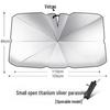 Foldable Car Windshield Sunshade - Heat Insulation & Sun Protection Curtain