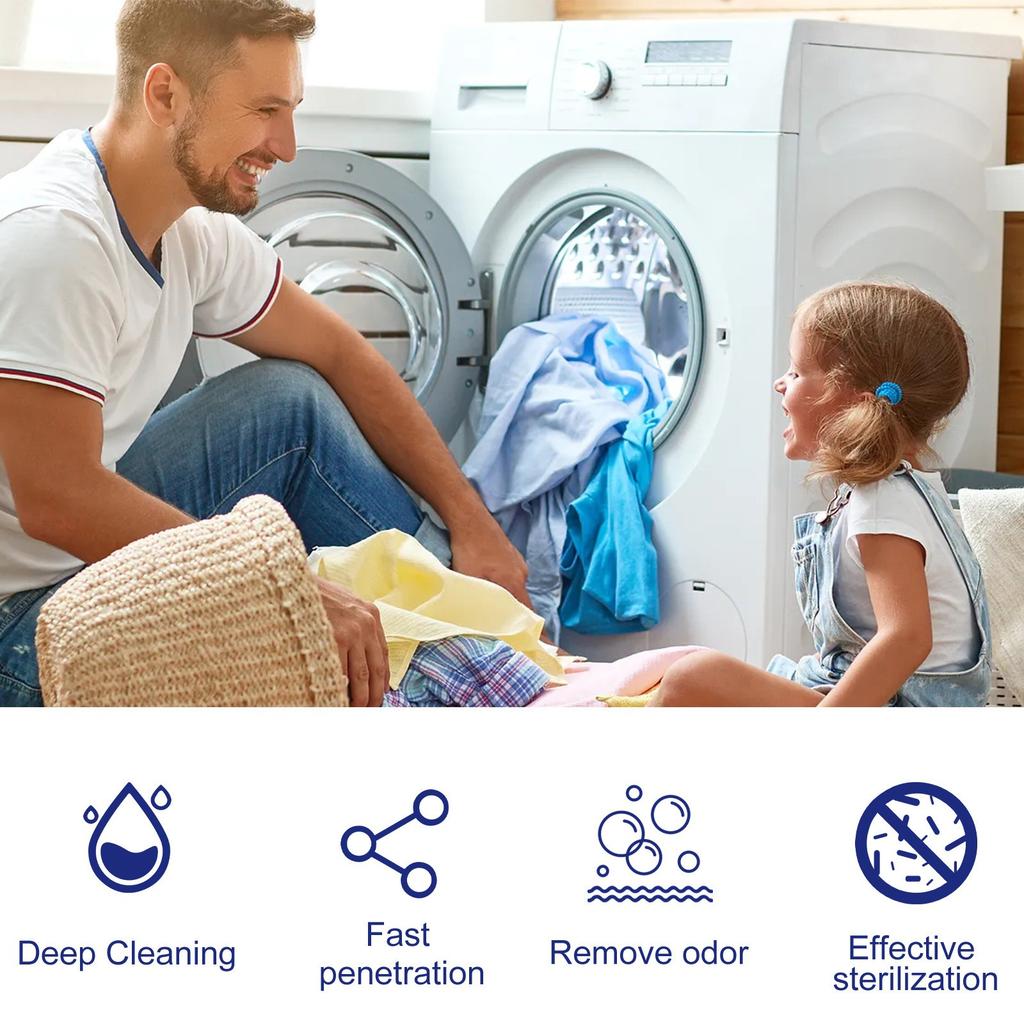 Washing Machine Cleaning Tablets Drum Type Water Tank Washing Machine Cleaning Odor Dirt Cleaning Tablets