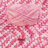 Su He 4-Strand Combed Cotton Yarn for Handmade Knitting: DIY Milk Cotton for Dolls, Cushions, and Blankets.