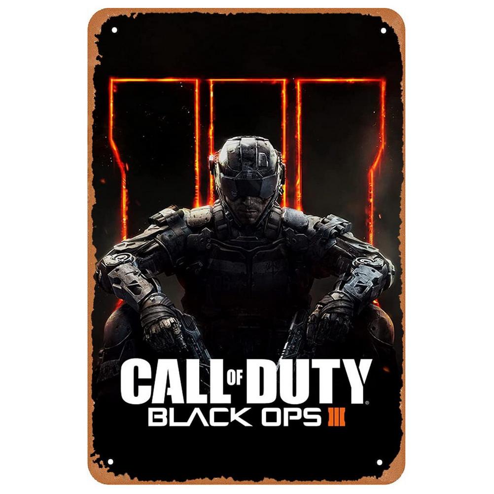 Metal Tin Signs Plaque Video Game Wall Decoration Vintage Art Posters Iron Painting for Man Cave Home Cafe Game Room Club Bar