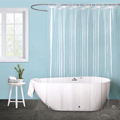 LIEI Transparent Waterproof Shower & Partition Curtain