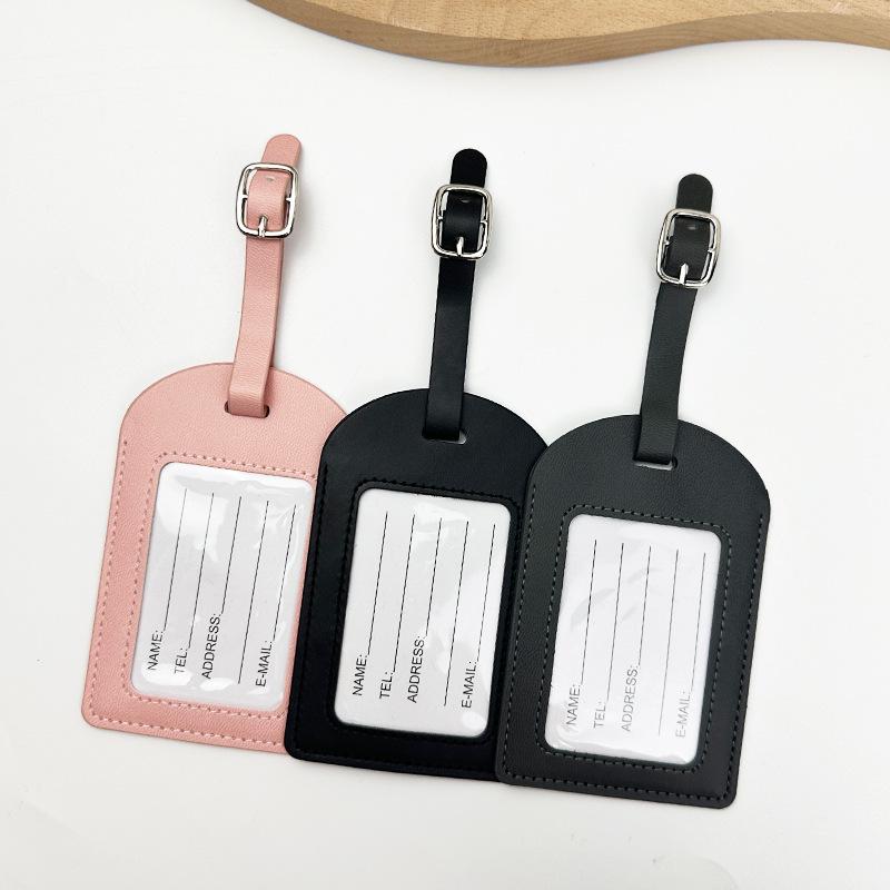 Spot PU Leder Passhülle & Gepäckanhänger Set - Anpassbares Reisegeschenk mit Logo-Option