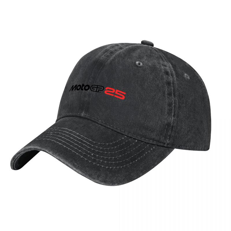 MOTOGP Gewaschene Baumwoll-Baseballkappe Unisex Verstellbar Klassisches Design für Motorsportfans Strapazierfähiges Canvas