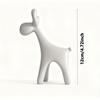 3D Printed European Style Deer Ornament Creative Home Craft Decoration For TV Cabinet Desktop Figurine Room Decor Gift