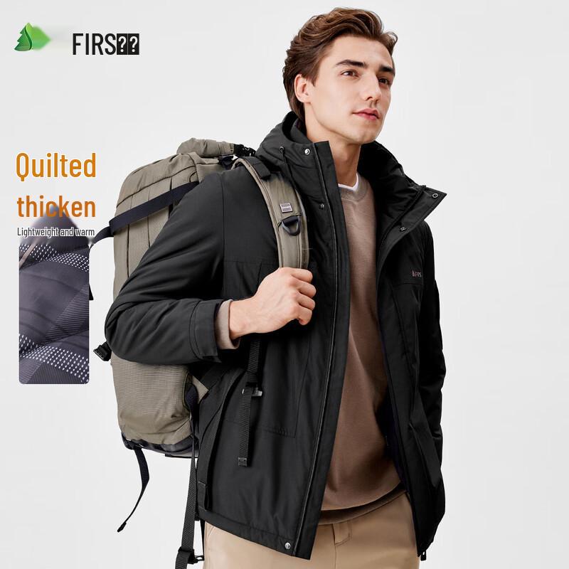 

Мужская утепленная зимняя куртка с капюшоном Shanshan M