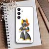 Anime Mega Man Phone Case For Samsung Galaxy A73,21,22,32,71,53,52,51,80,5G Soft Black Cover