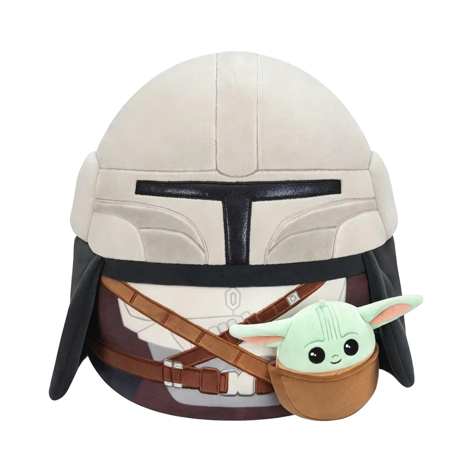 

Plush Toy Set Featuring a Helmet-Shaped Character and a Small Companion Figure Soft Stuffed Doll for Collectors and Fans 30cm Size one size