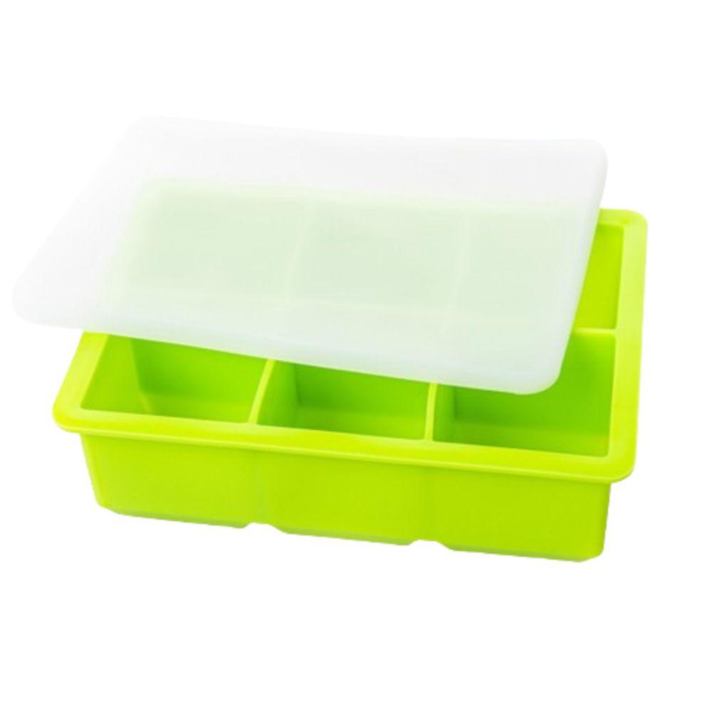 4/6/8/12 Grids Ice Cube Maker Silicone Square Ice Mold Multifunctional Large  Ice Cube Tray  Bar