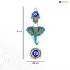 Artvibes Designer Elephant Wooden Wall Hanging For Luck Properity For Home Decoration |