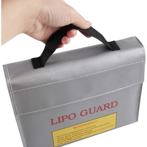 Bestmaple LiPo Guard Bag, LiPo Battery Storage Bag, Safety Bag, LiPo Battery Bag, LiPo Battery Storage Case, Explosion-Proof Bag, LiPo Safe Bag (240x1