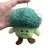 Internet Celebrity Creative Broccoli Plush Toy Small Pendant Keychain Vegetable Plush Doll Doll Machine Doll Gift