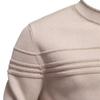 2025 Autumn/Winter New European Men'S Round Neck Hoodie High Quality Men'S Solid Color Sweater
