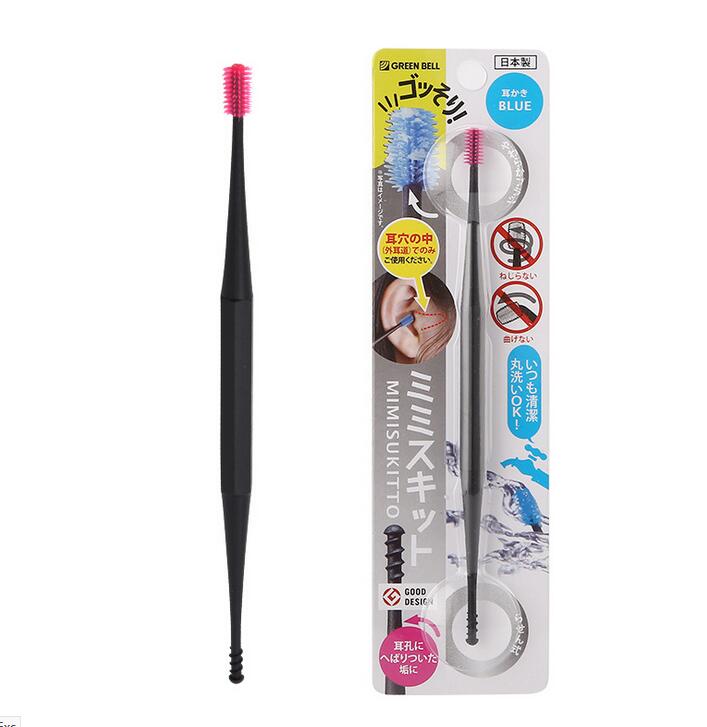 New style Ear Pick, Ear Wax Removal Tool, Ear Cleaner Silicone Spoon Cap Ear Spoon Reusable Spiral Ear Picker, Adults & Kids