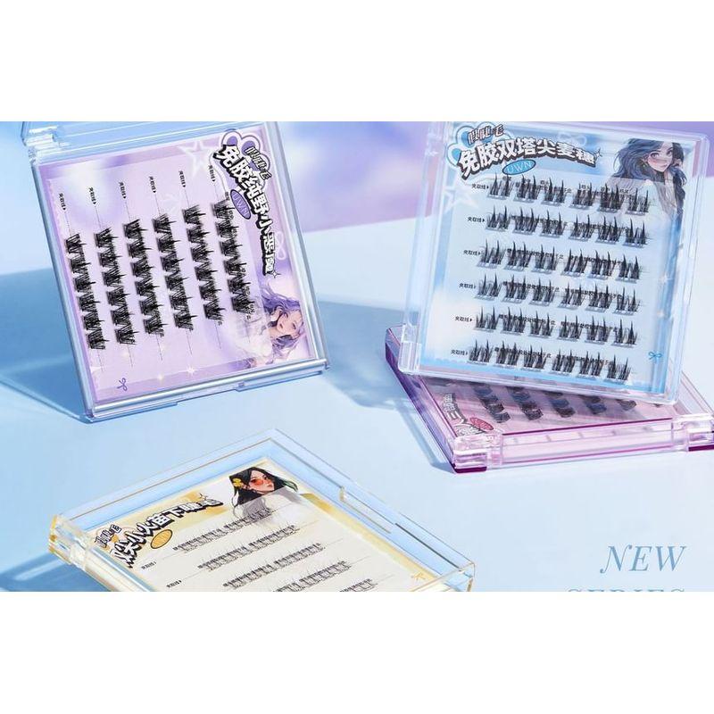 Mogugu - Glue-free Pointy Multipack False Eyelashes Cluster