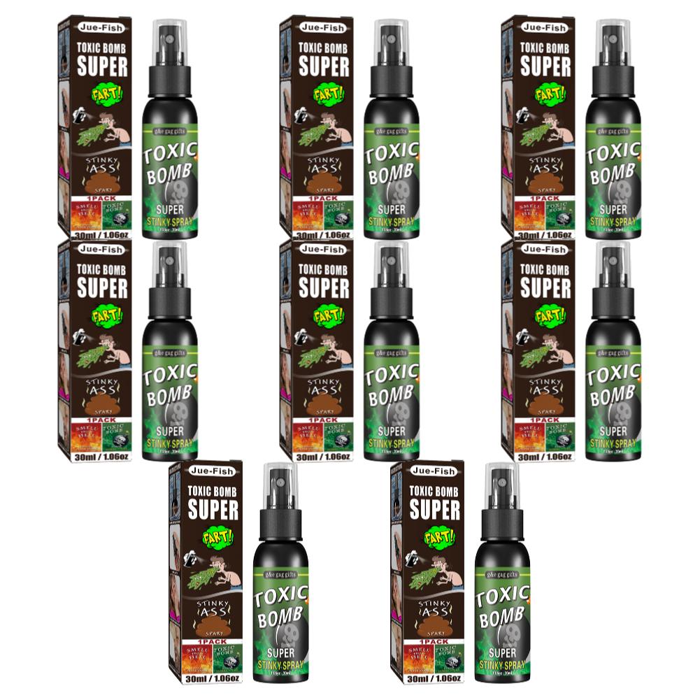30ml Fart Gag Spray Prank Joke Plastic Smelly Stinky Gags Party Supplies Liquid Fart Gag for Adults Kids Non Toxic for Halloween