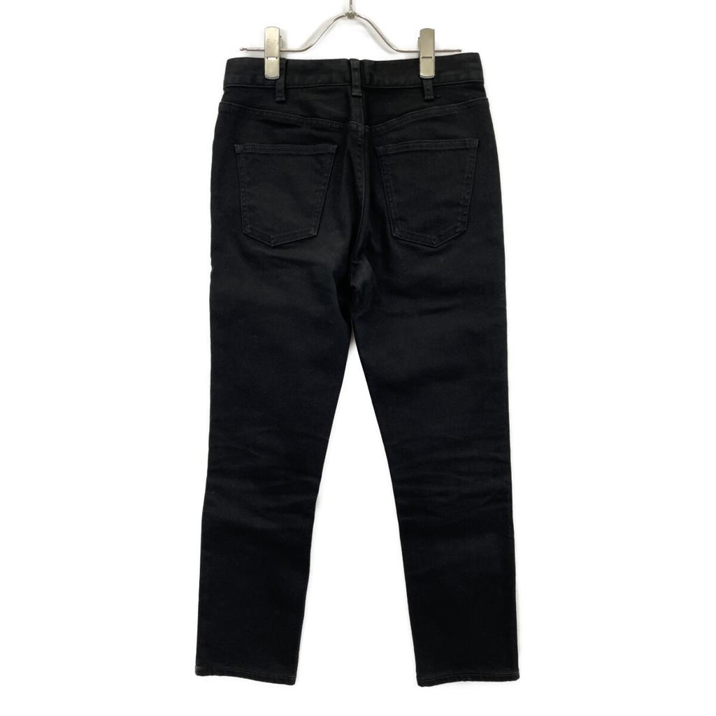 Celine EDITORIAL W SK 001 N012 786D 38NJ Black Cotton Denim Pants Bottoms 27 blackUsed