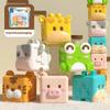 Toys Toys Toys Baby Bath Montessori Animal Cognitive Floating Water Soft Stacking Building Blocks Safe Teething Squeeze Sensory