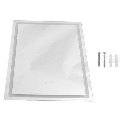 LED Bathroom Mirror Smart Touch Screen Anti Fog Dimmable Wall Mounted LED Vanity Mirror with Lights