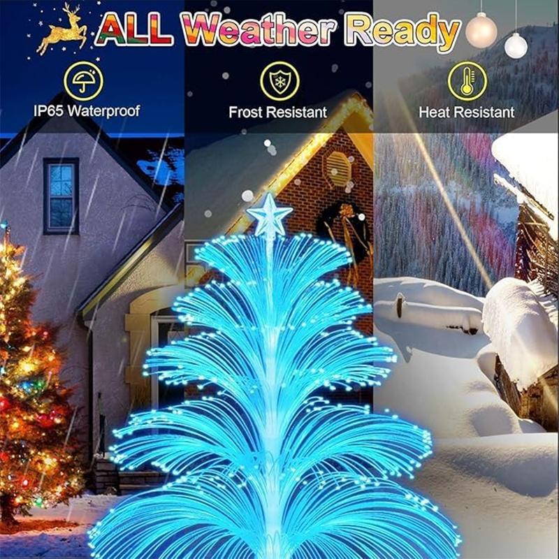Solar Garden Light Outdoor Colorful Color-changing Jellyfish Lights Outdoor Landscape Lamp Garden Decorative Lamps Ground Plug