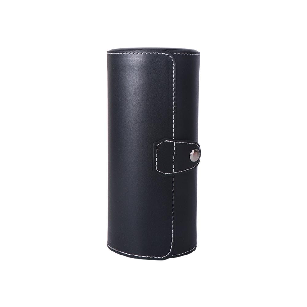 PU Leather Watch Storage Box 3 Slots Watch Roll Travel Case Watch Display Case  for Men