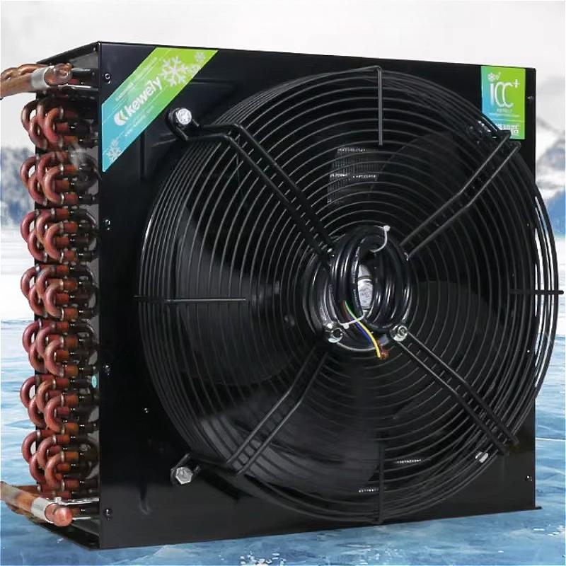 1pcs Keweili Freezer Refrigerator Condenser Copper Tube Condenser Air-cooled Aluminum Fin Square Radiator Evaporator