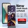 Cool Code Geass Anime  Phone Case For Redmi Note 14 13 12 11 Pro Plus S 5G 14C A3 Soft Black Phone Cover