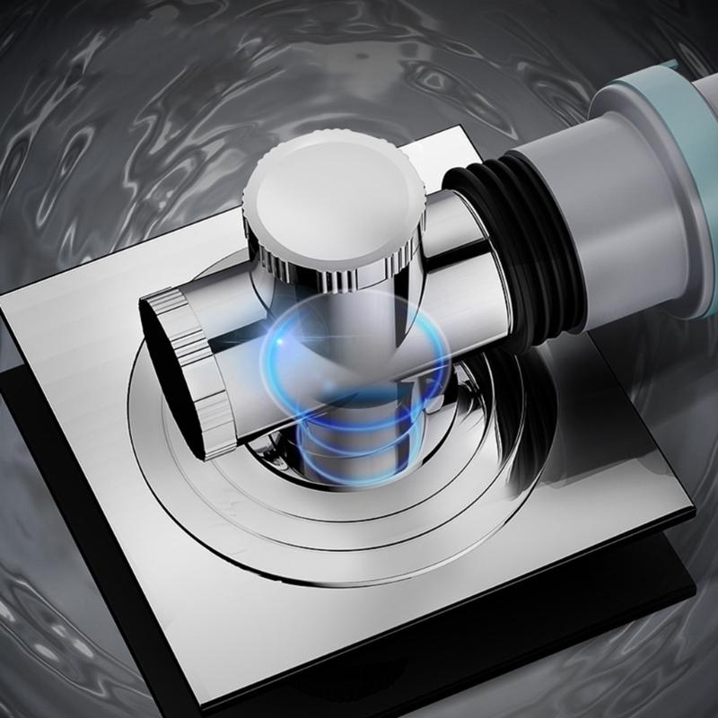 Waschmaschinenablauf Bodenabdeckung Geruchshemmender Bodenablaufstopfen Kanalrohrdichtung Dichtungsabdeckung Einfach zu installieren