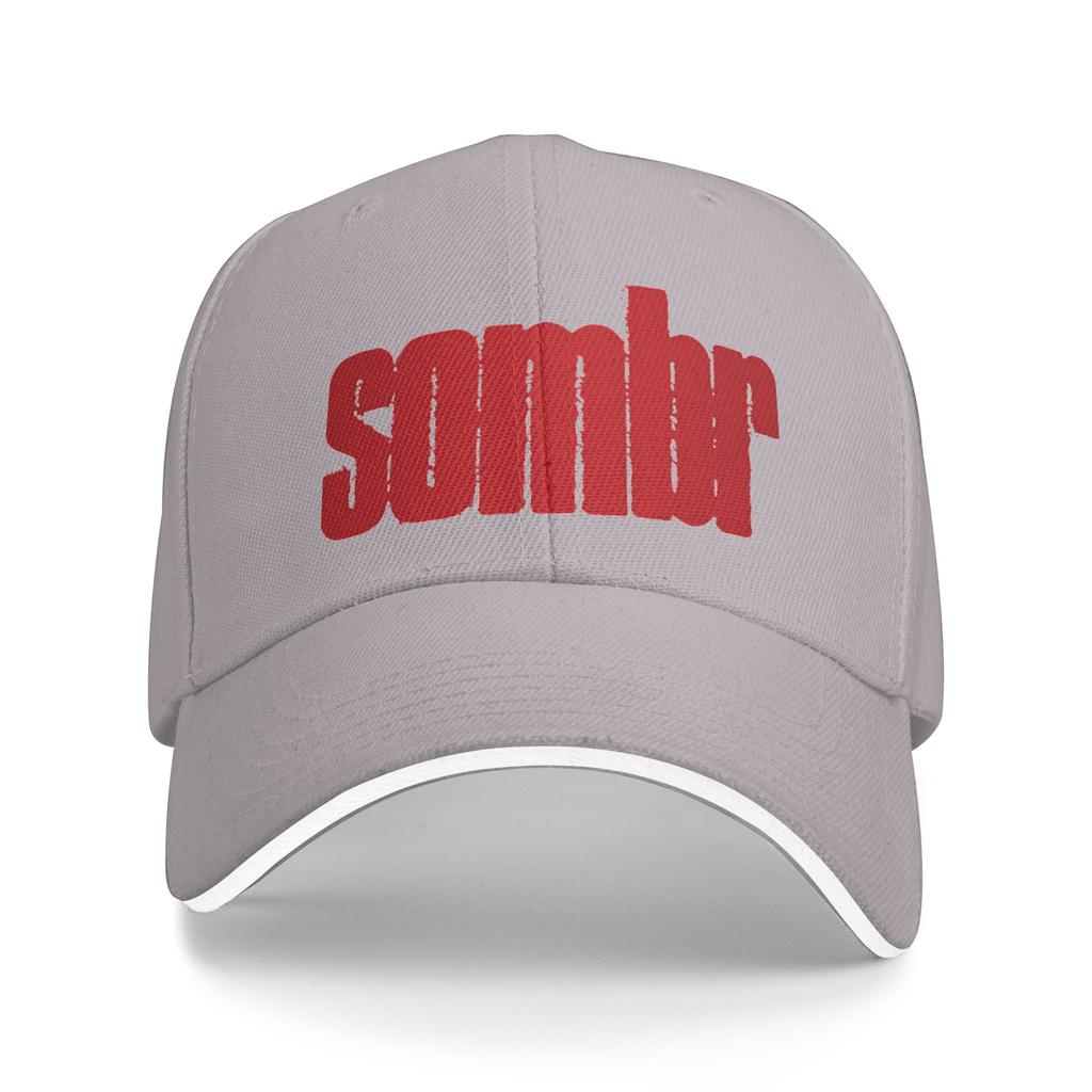 Sombr Log Lässige Baseballkappe Frühling Trucker-Kappe Dropshipping Kpop Rock Snapback-Kappe Damen Herren Trendige Baseballkappen
